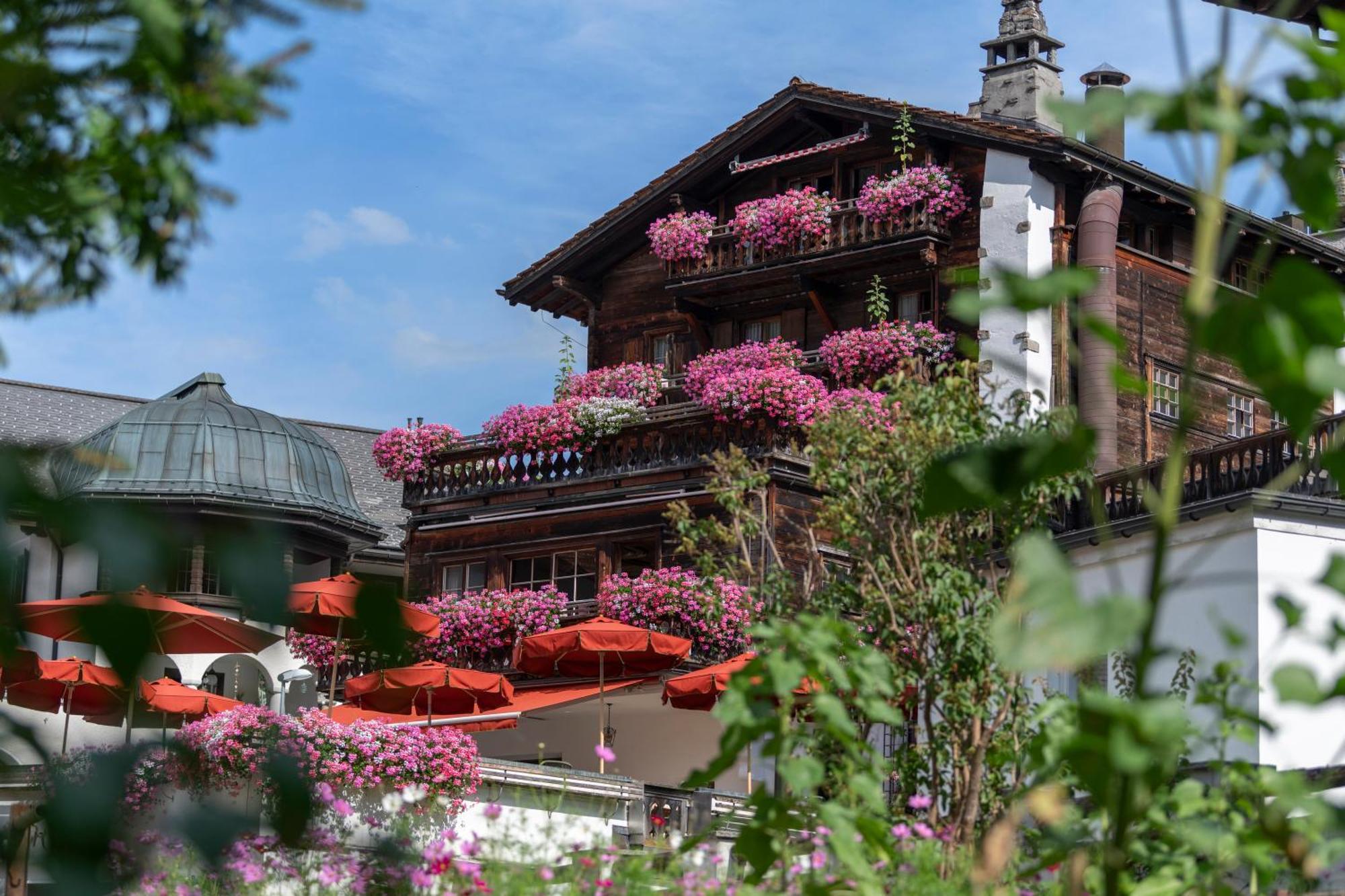 Hotel Chesa Grischuna Klosters Exteriér fotografie
